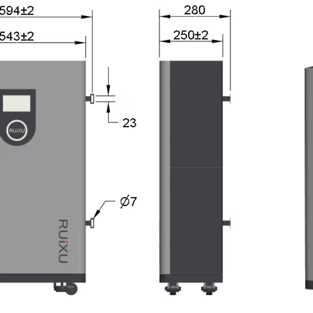 RUiXU Lithi2-16 51.2V314Ah 16kWh Battery Storage UL1973,9540A,CEC,SGIP