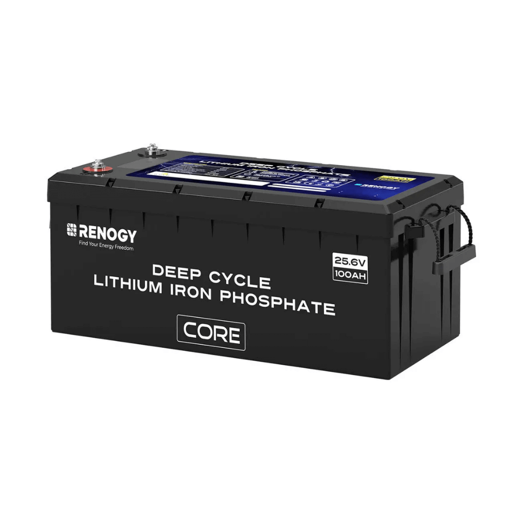 Renogy 24V 100Ah Deep Cycle Lithium Iron Phosphate Battery | Core Series