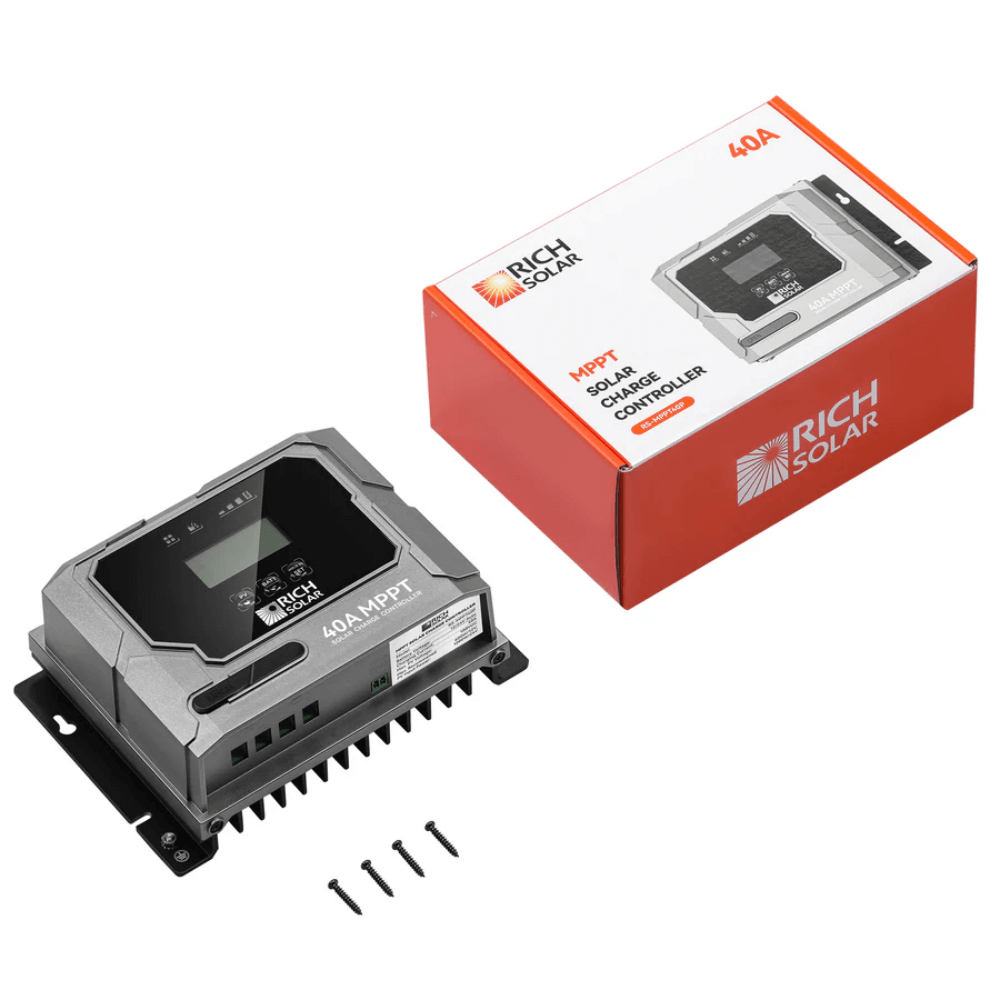 RICH SOLAR - Bravo 40 Amp MPPT Solar Charge Controller