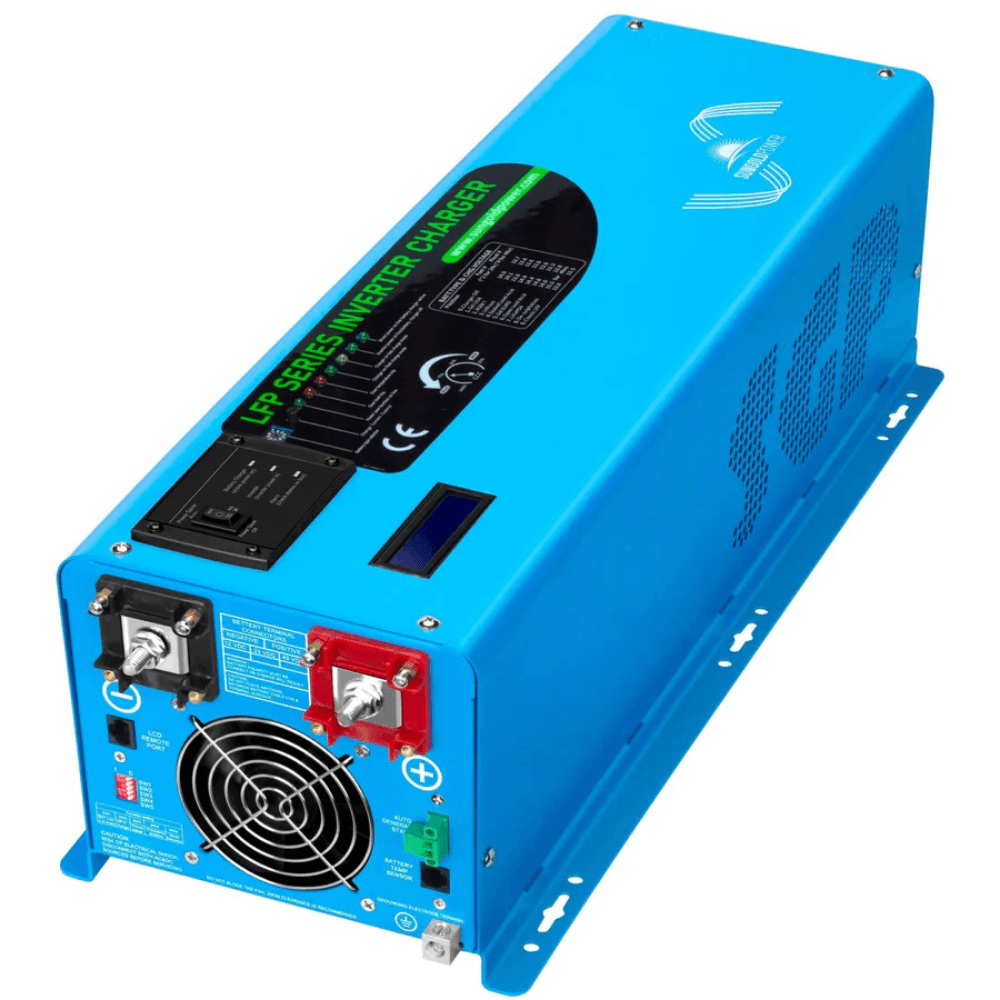 SunGoldPower - 4000W DC 24V Pure Sine Wave Inverter With Charger