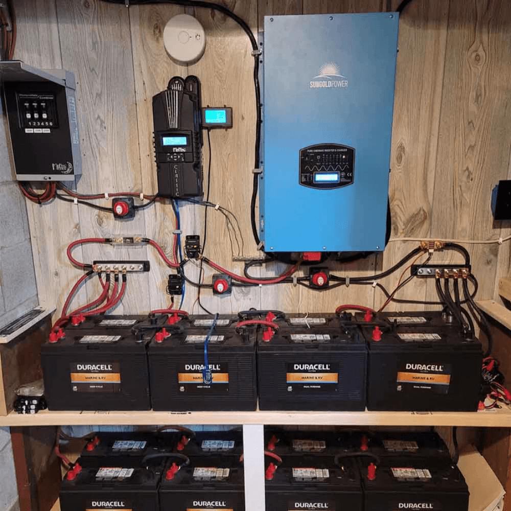 SunGoldPower - 12000W 48V Split Phase Pure Sine Wave Inverter Charger