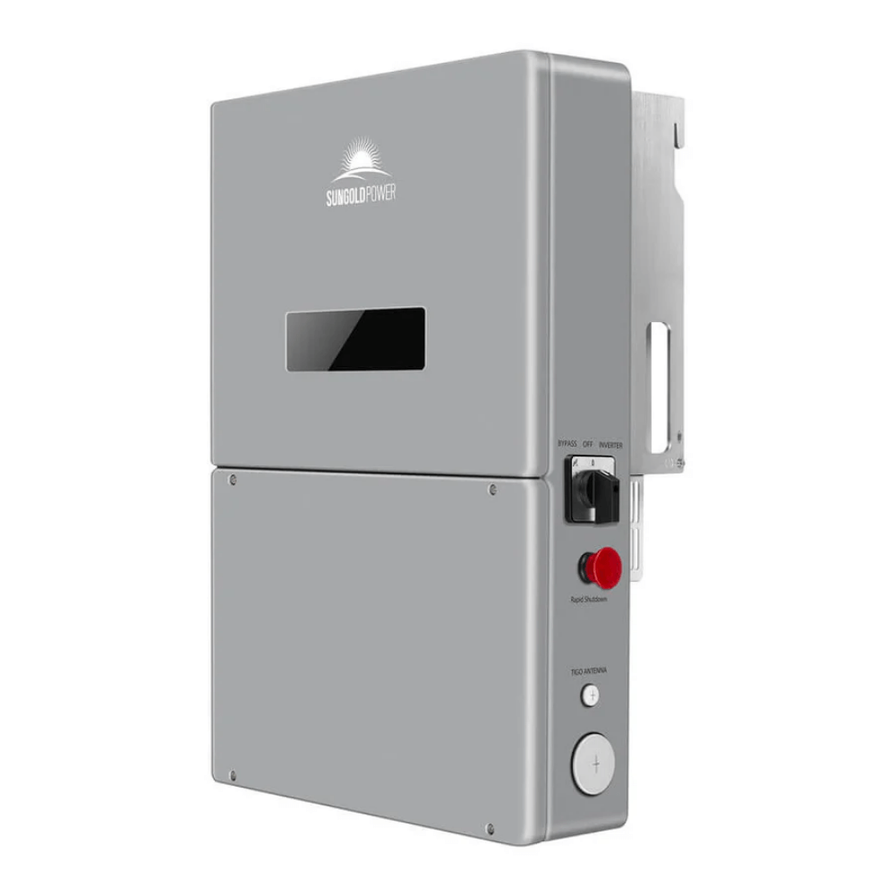 SunGoldPower - High Voltage 11.4KW Hybrid Split Phase Inverter with APS Transmitter