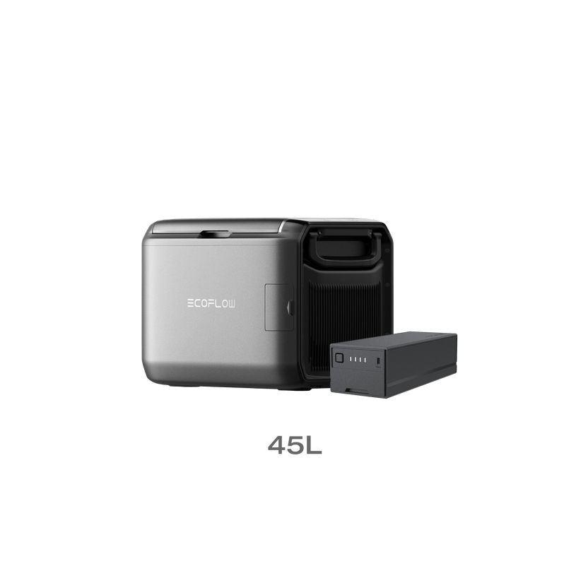 EcoFlow GLACIER Classic(45L)+GLACIER Add-on Battery