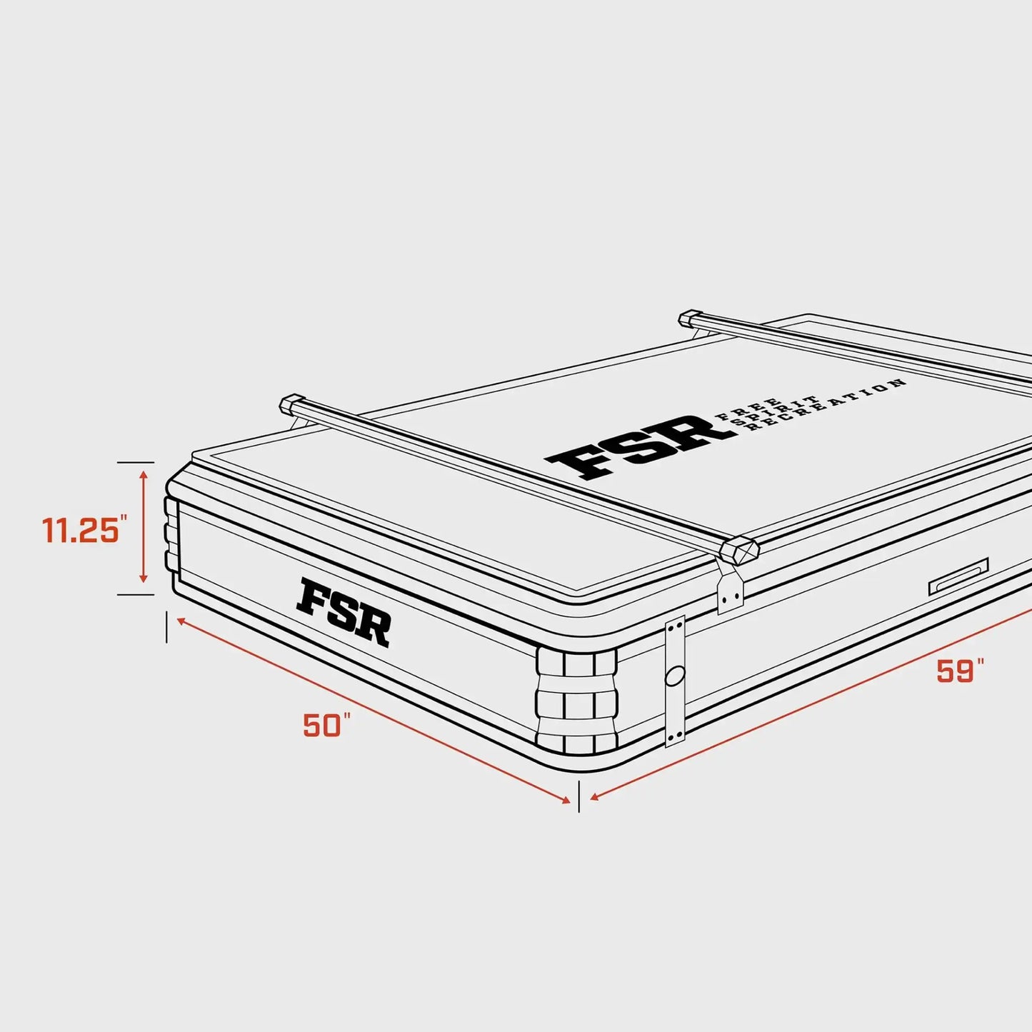 FSR Kali King Rooftop Tent
