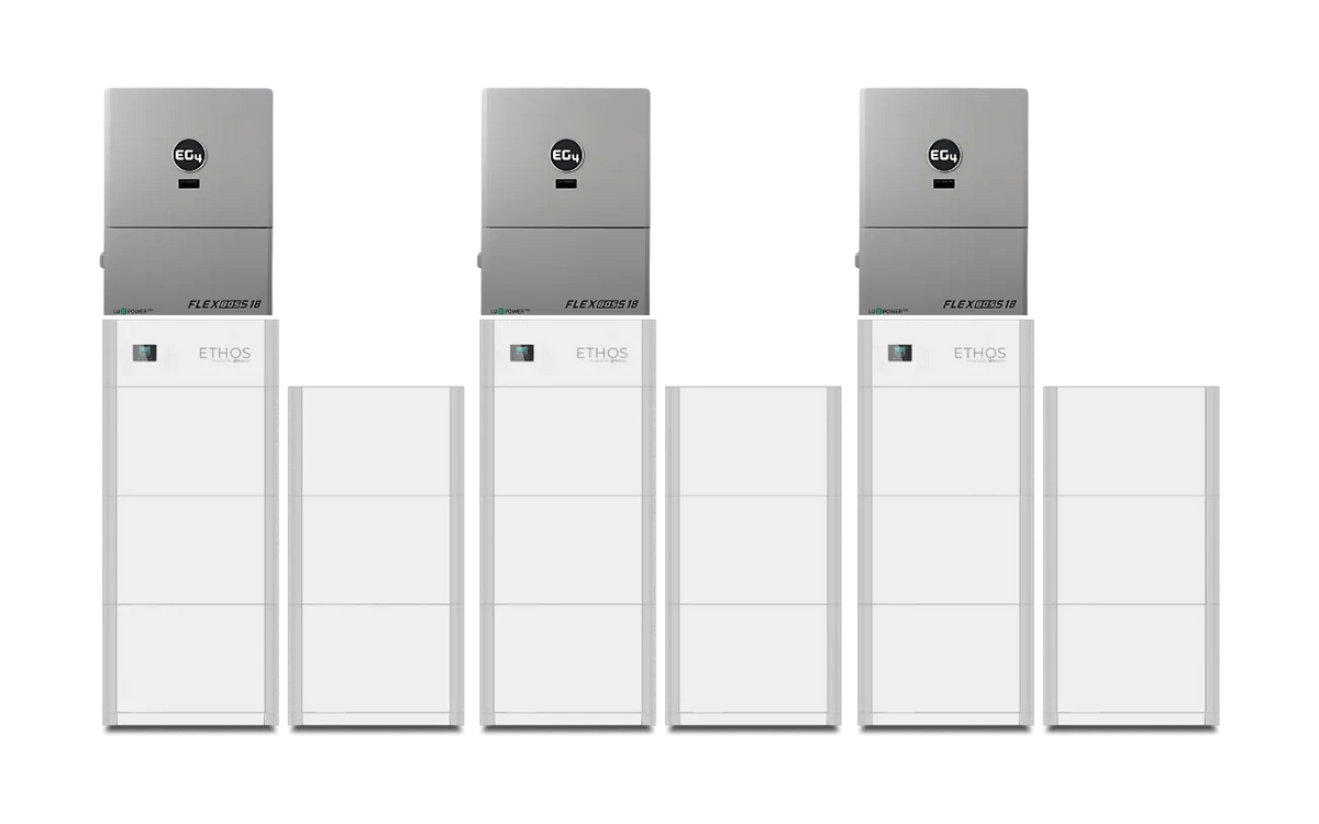 BigBattery ETHOS + EG4 FLEXBOSS18 ESS 3-Phase Energy Storage System