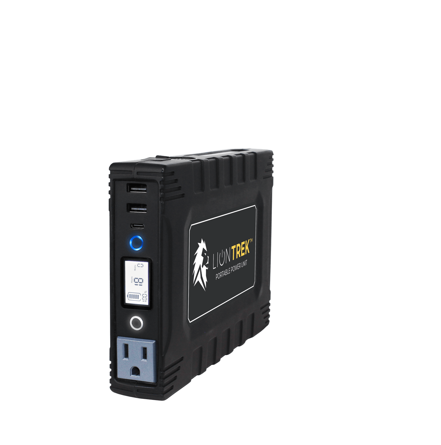 Lion Energy -Lion Trek Portable Solar Generator (150W, 99.9Wh, LifePO4)