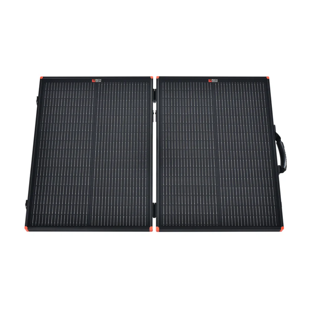 RICH SOLAR -MEGA 100 Watt Portable Solar Panel Briefcase
