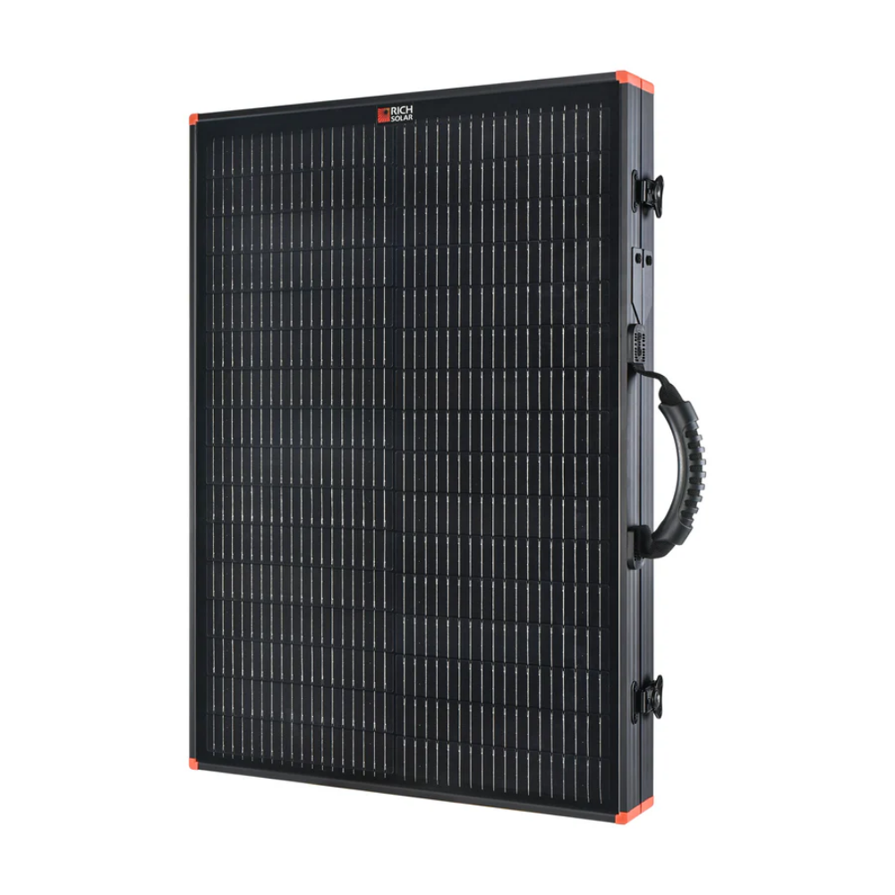 RICH SOLAR -MEGA 100 Watt Portable Solar Panel Briefcase