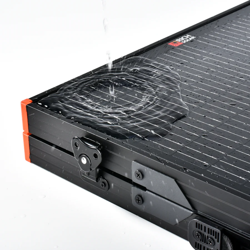 RICH SOLAR -MEGA 100 Watt Portable Solar Panel Briefcase