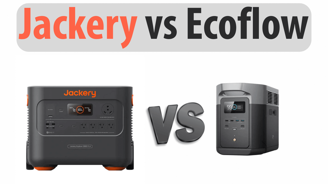 Jackery vs Ecoflow - Which Portable Solar Generator is Best - Home Backup, Camping, Off Grid, Vanlife