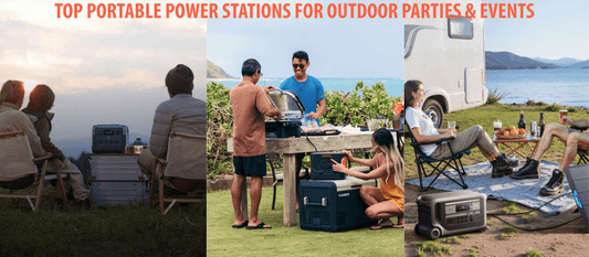 Top Portable Power Stations for Outdoor Parties, Tailgating, and Events: EcoFlow, Jackery, and Anker Solix
