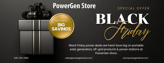 Black Friday Mega Deals: Portable Solar Generators, Off-Grid Gear & Power Stations