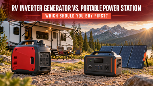 RV Inverter Generator vs. Portable Power Station: Which Should You Buy First?