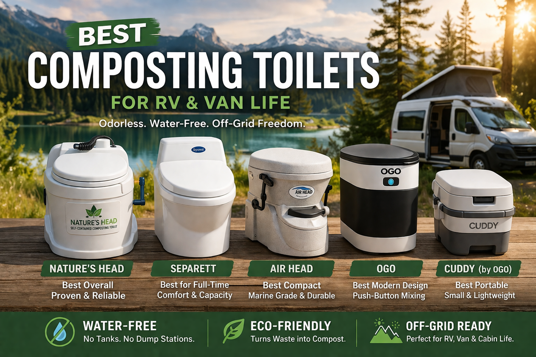 Best Composting Toilets for RV and Van Life (2026)