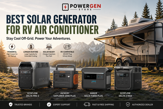 Best Solar Generator for RV Air Conditioner (2026)