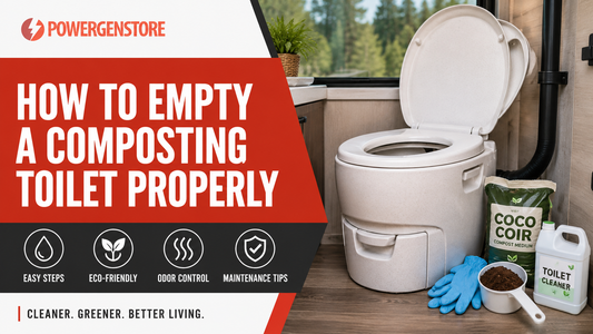 How to Empty a Composting Toilet Properly