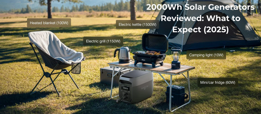 2000Wh Solar Generators Reviewed: What to Expect (2025)