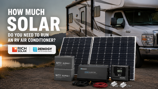 How Much Solar Do You Need to Run an RV Air Conditioner?