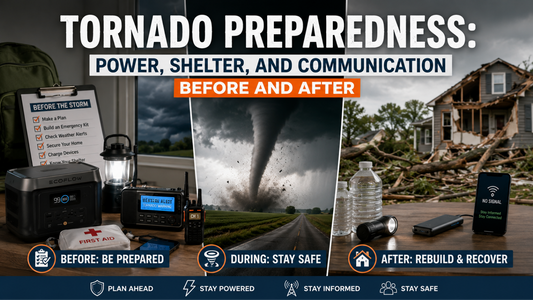 Tornado Preparedness: Power, Shelter, and Communication Before and After