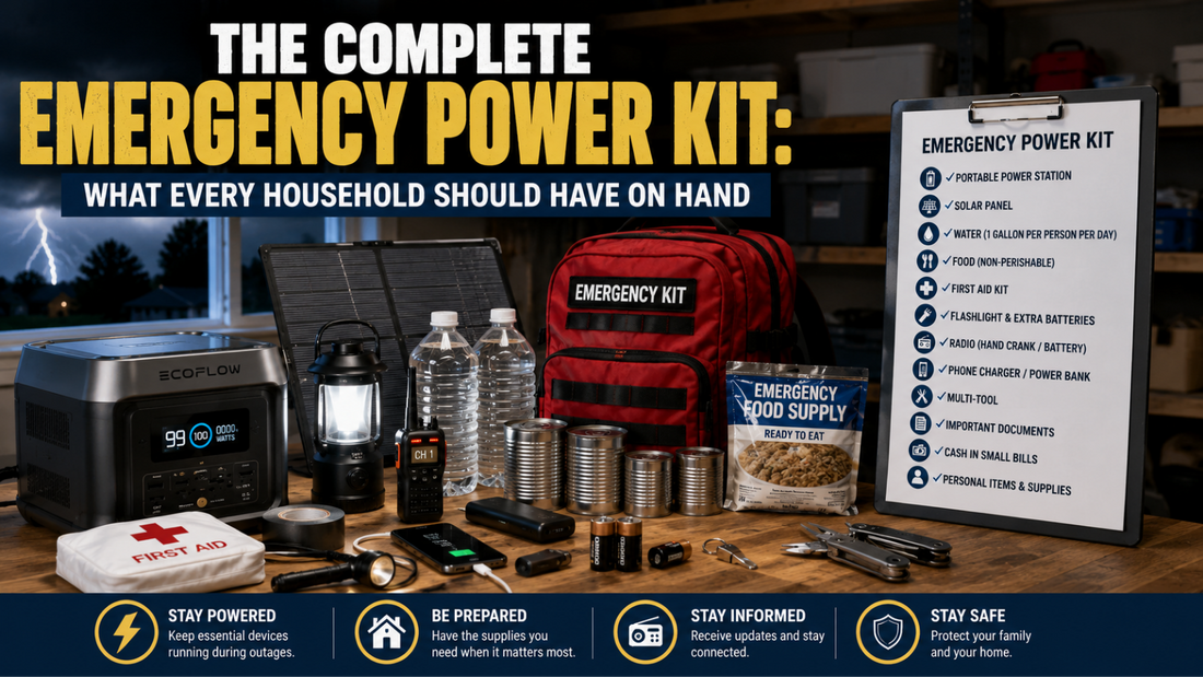 The Complete Emergency Power Kit: What Every Household Should Have On Hand
