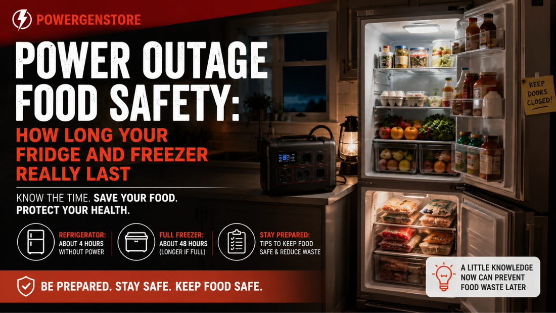 Power Outage Food Safety: How Long Your Fridge and Freezer Really Last