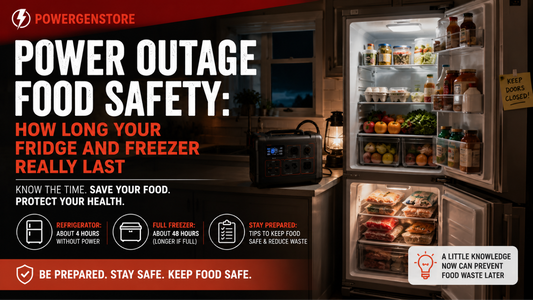 Power Outage Food Safety: How Long Your Fridge and Freezer Really Last