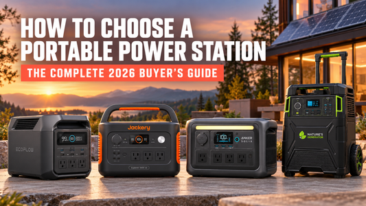 How to Choose a Portable Power Station: The Complete 2026 Buyer's Guide