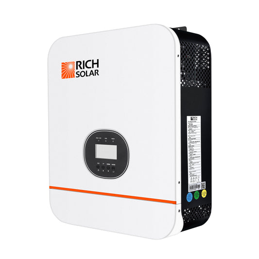 RICH SOLAR -3000 Watt (3kW) 48 Volt Off-grid Hybrid Solar Inverter