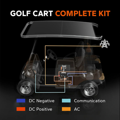 LiTime 48V (51.2V) 100Ah ComFlex Golf Cart & Agricultural Robot Battery with CAN/RS485