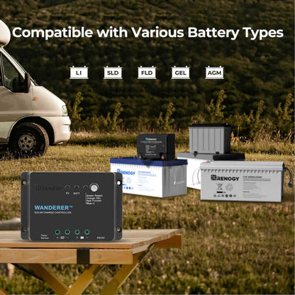 Renogy Starter RV Kit N-Type 200W 12V Solar Kit