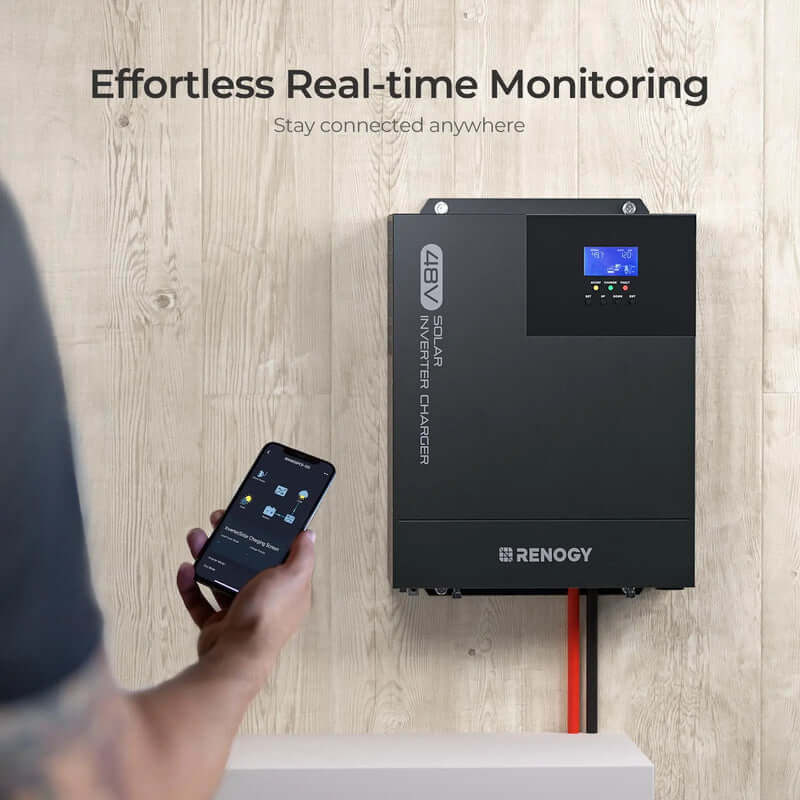 Renogy 48V 3500W Pure Sine Wave Solar Inverter Charger