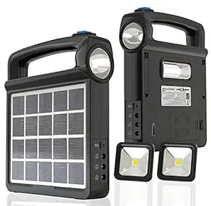 Rechargeable Portable Solar Panel Generator System