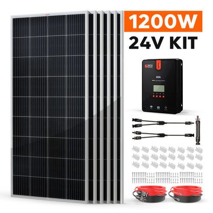 RICH SOLAR -1200 Watt Solar Kit