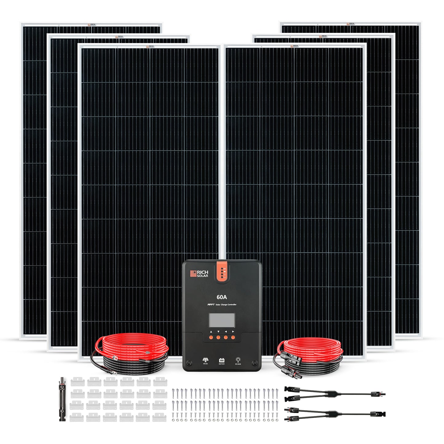 RICH SOLAR -1200 Watt Solar Kit