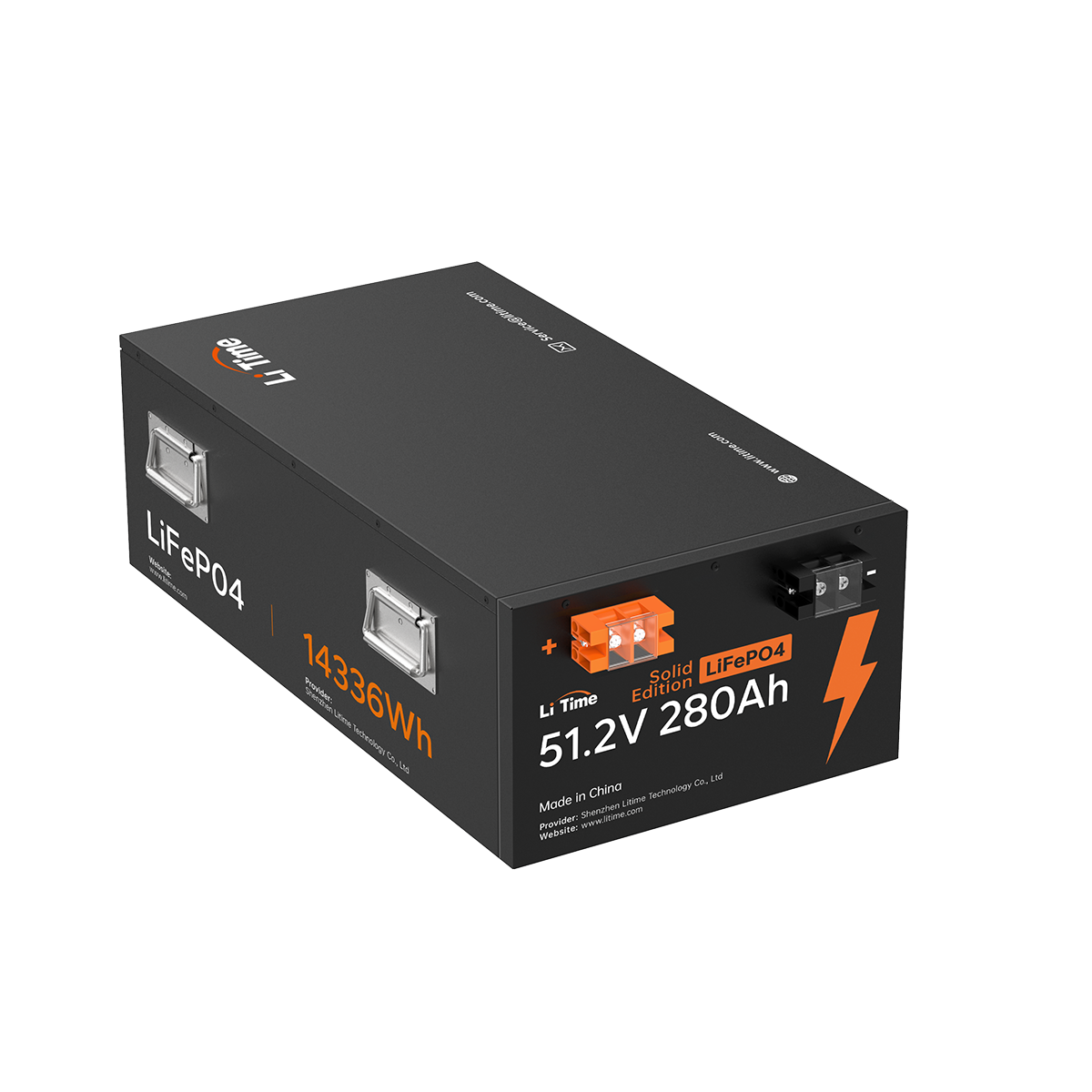 LiTime 48V (51.2V) 280Ah LiFePO4 Lithium Battery