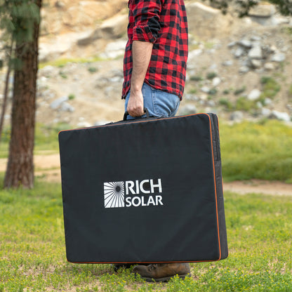 RICH SOLAR -MEGA 200 Watt Portable Solar Panel Briefcase