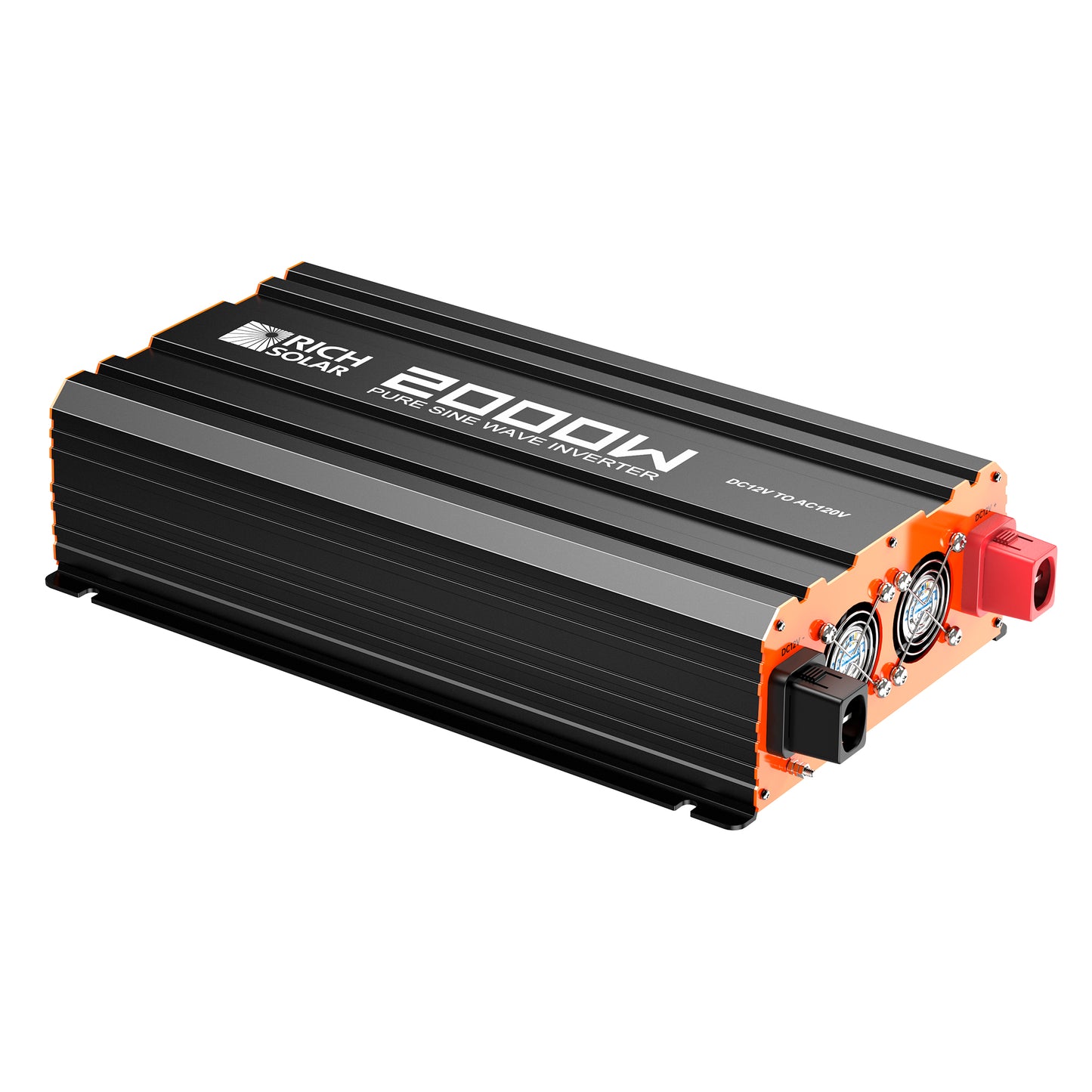 RICH SOLAR -2000 Watt 12 Volt Industrial Pure Sine Wave Inverter