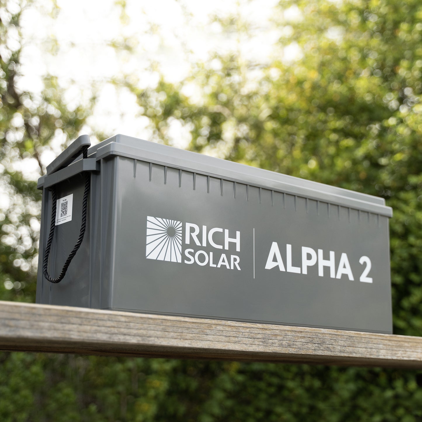 RICH SOLAR ALPHA 2 | 12V 200Ah LiFePO4 Lithium Iron Phosphate Battery w/ Internal Heat Technology and Bluetooth