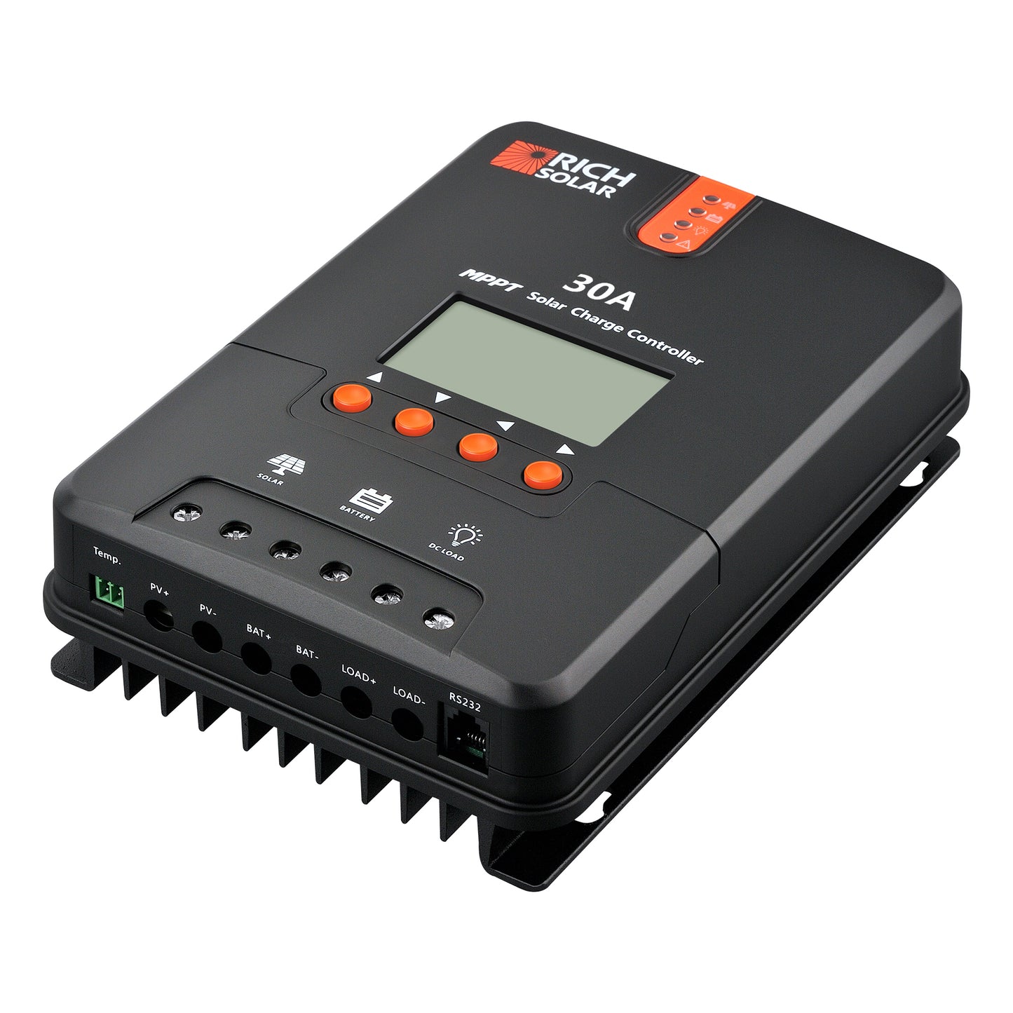 RICH SOLAR -30 Amp MPPT Solar Charge Controller