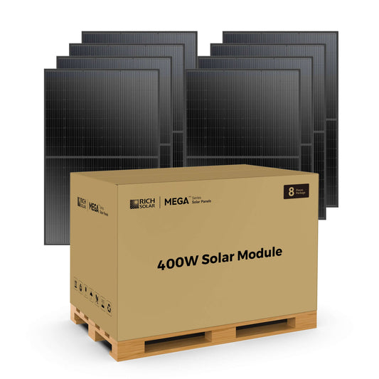 RICH SOLAR - MEGA 400 Watt Monocrystalline Solar Panel