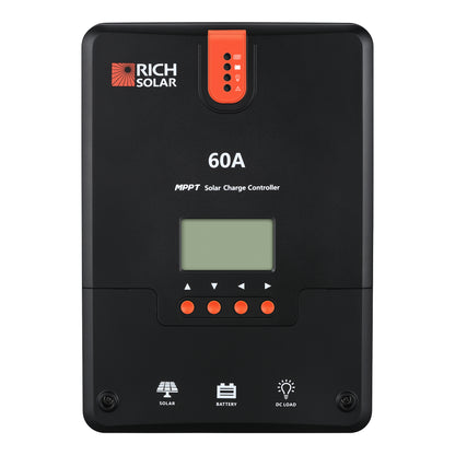 RICH SOLAR -60 Amp MPPT Solar Charge Controller