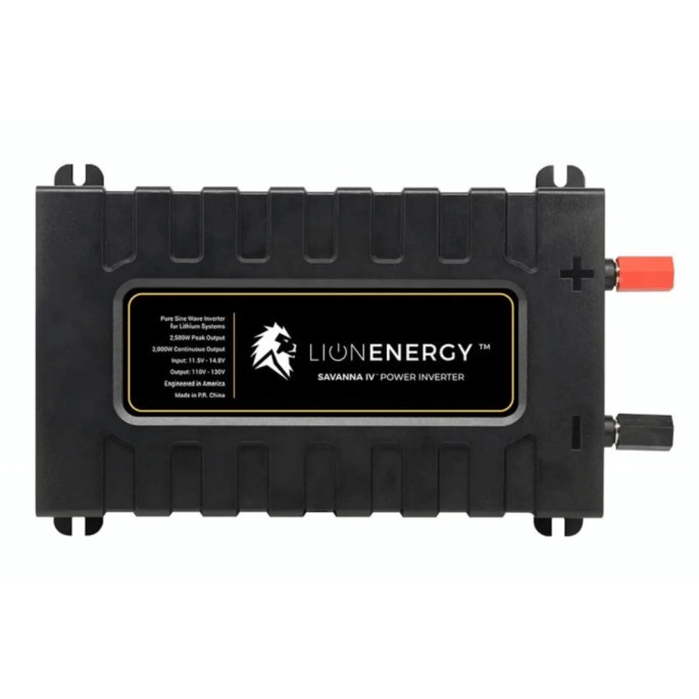 Lion Energy - Lion Savanna IV - 2,000W Power Inverter