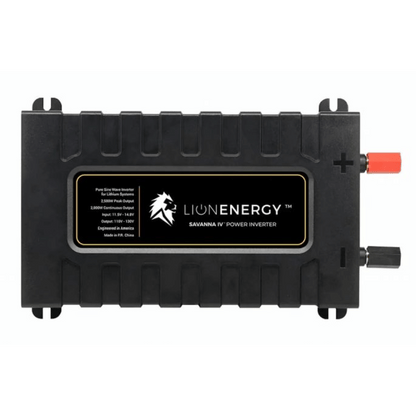 Lion Energy - Lion Savanna IV - 2,000W Power Inverter