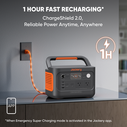 Jackery Explorer 600 Plus (632Wh) 800-Watts Portable Power Station