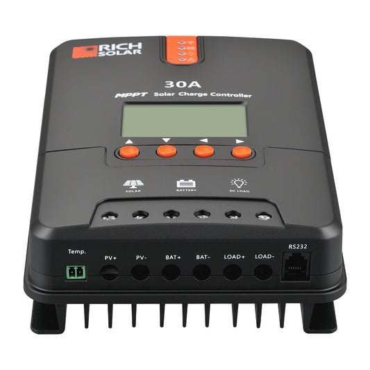 RICH SOLAR -30 Amp MPPT Solar Charge Controller