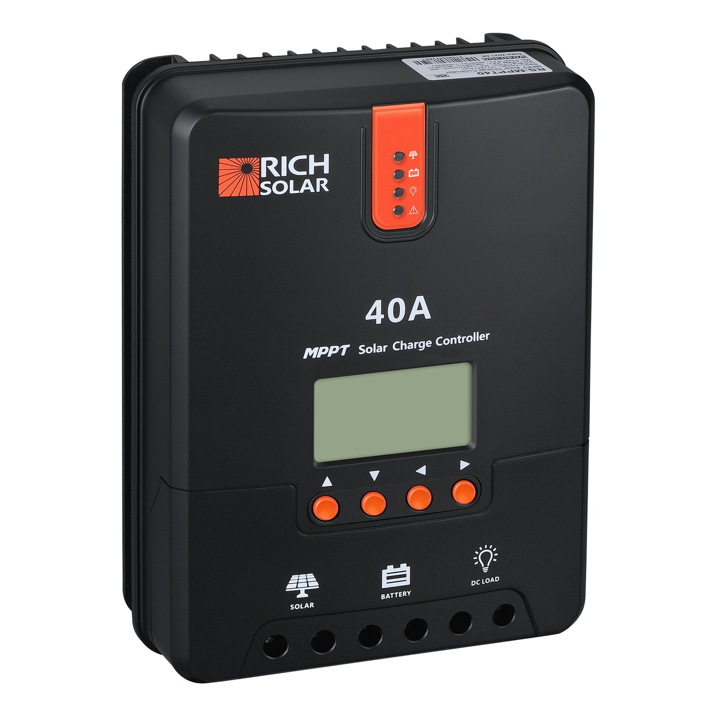 RICH SOLAR -40 Amp MPPT Solar Charge Controller