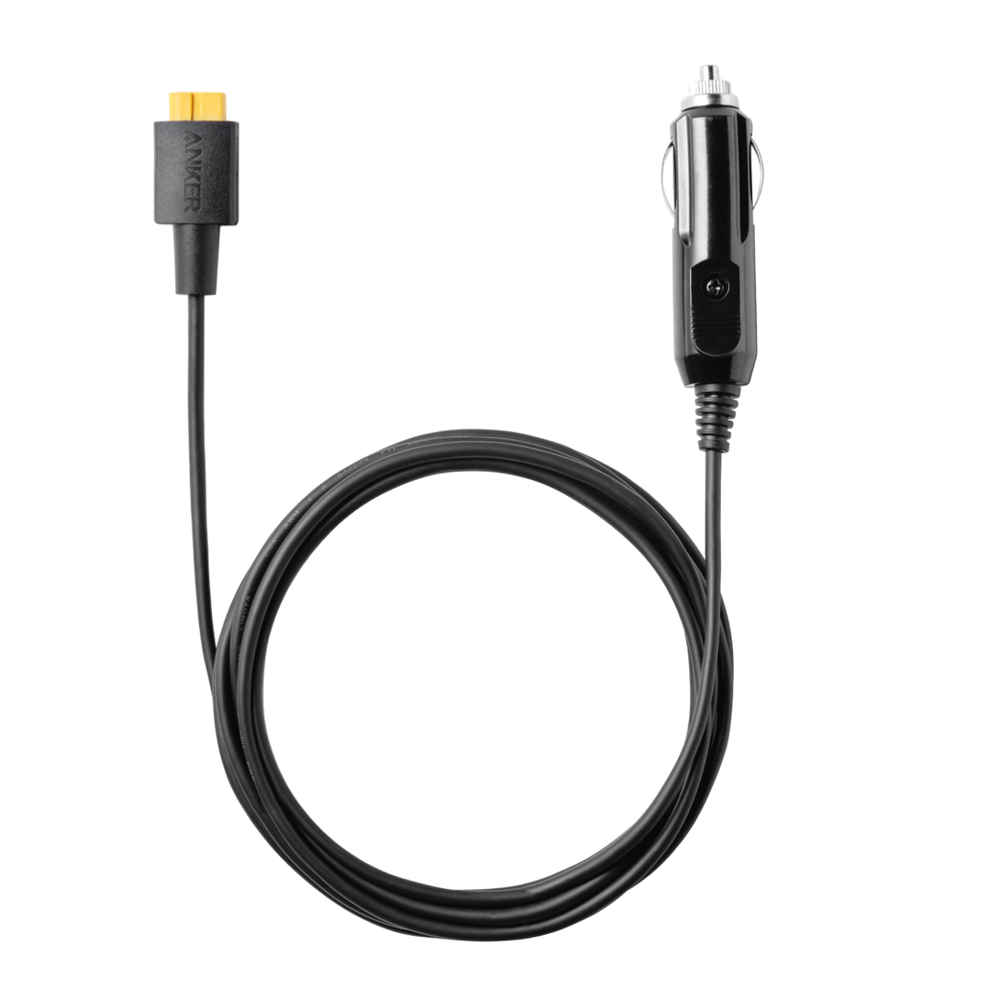 Anker Solix Car Charging Cable (Male Car Outlet to Female XT60)