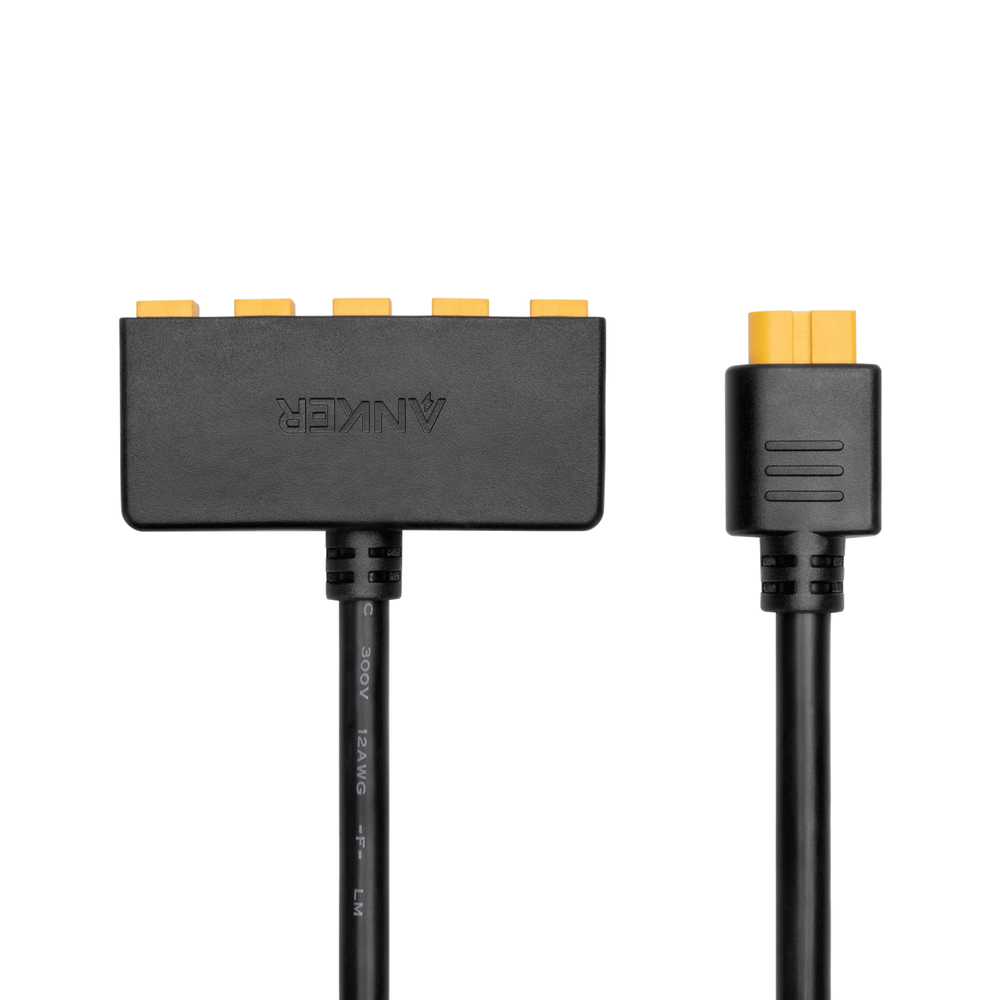 Anker Solix 5-Port Solar Charging Connector XT60 Interface