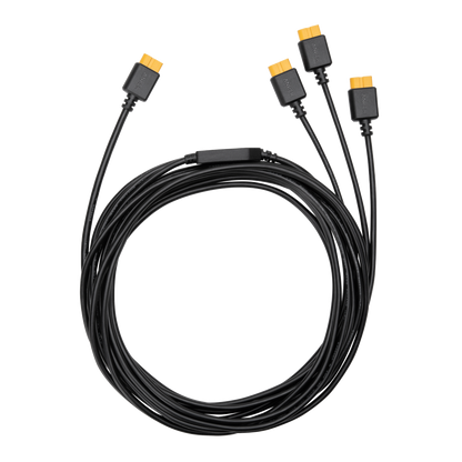 Anker Solix XT60 3-Port Solar Charging Cable (25cm)