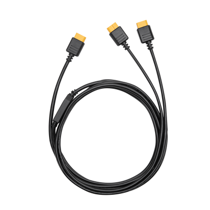 Anker Solix XT60 2-Port Solar Charging Cable (17cm)